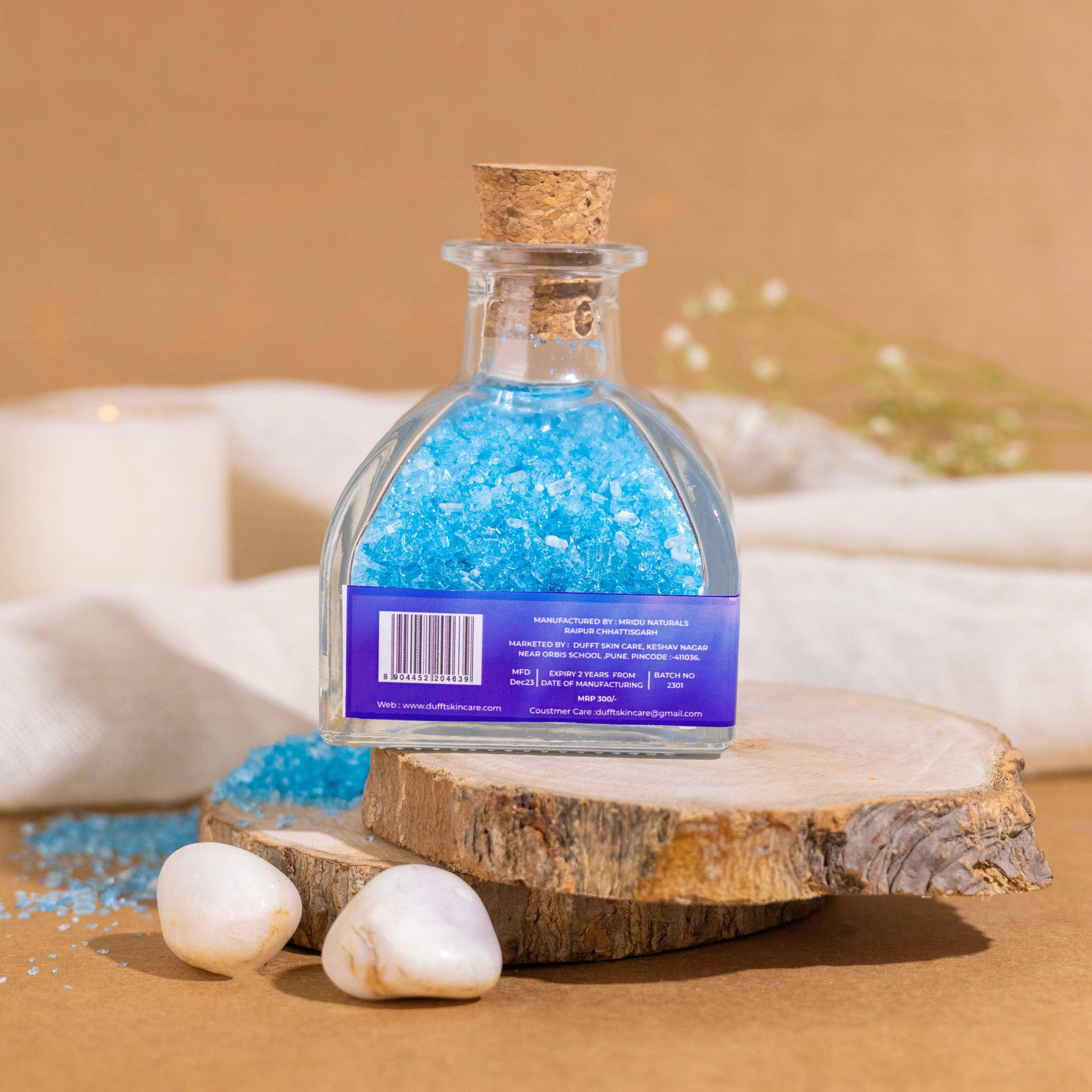 Ocean Breeze Bath Salt Infused with Aromatic Blends (100 grams, Perfect for Rejuvenation & Indulgent Bathing Experience) - Dufft Skin Care