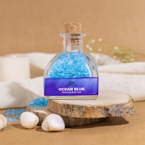 Ocean Breeze Bath Salt Infused with Aromatic Blends (100 grams, Perfect for Rejuvenation & Indulgent Bathing Experience) - Dufft Skin Care