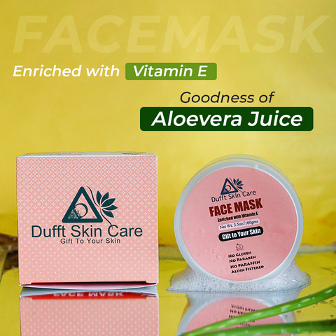 Face Mask (Improved) pure Vitamin E extract ,repairs & hydrates your skin. (100gm)