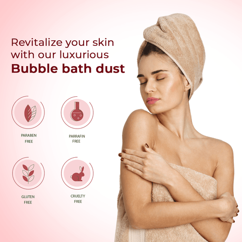 Bubble Bathing Dust (Princess Treatment) with Water Lily & Wild Rose (150 grams) - Dufft Skin Care