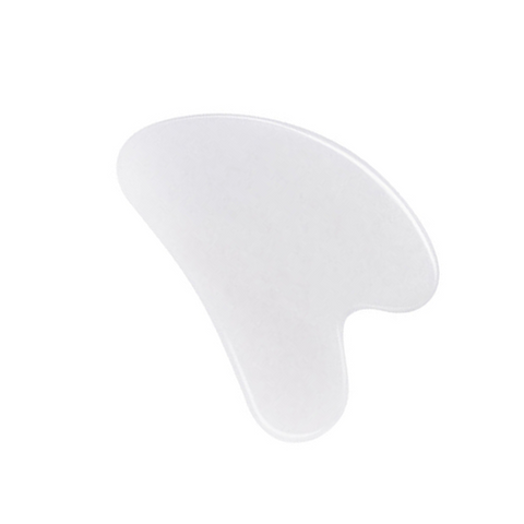 White Natural Stone Face Roller & Gua Sha Combo ( Qt:- 1 Face Roller | 1 Gua Sha)