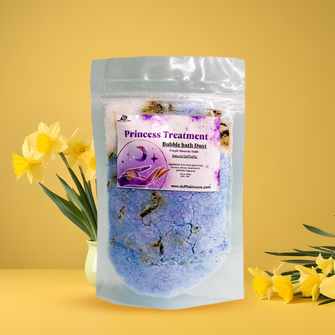 Princess Treatment Daffodils Bubble Bath Dust ( Citrus Fragrance) (150gm)