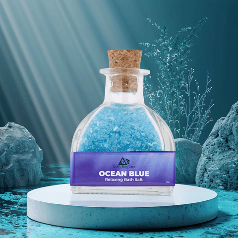 Ocean Breeze Bath Salt Infused with Aromatic Blends (100 grams, Perfect for Rejuvenation & Indulgent Bathing Experience) - Dufft Skin Care