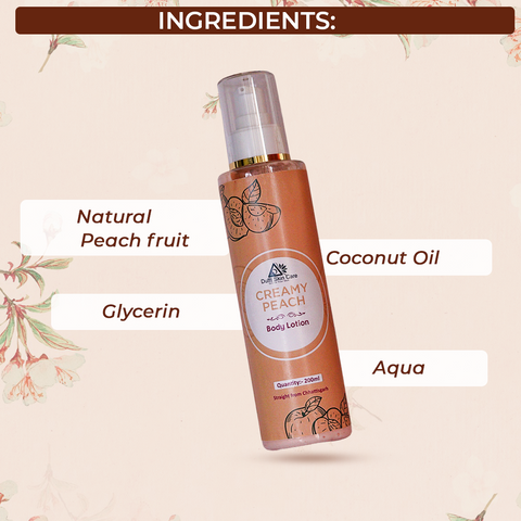 Creamy Peach Body Lotion (200ml)