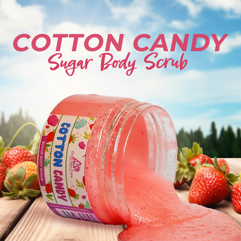 Cotton Candy Sugar Body Scrub (Jar, 150 grams)