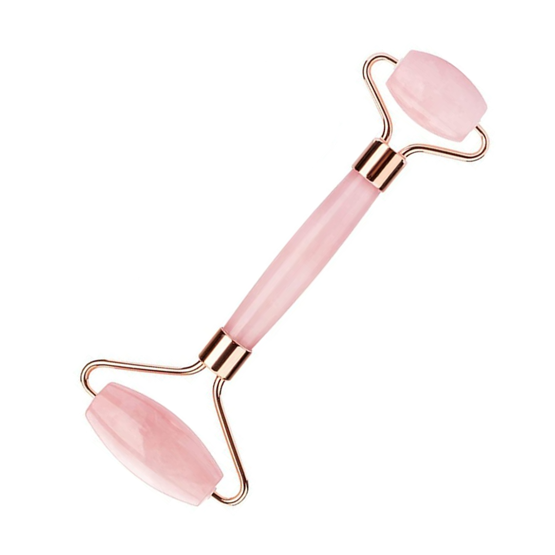 Real Rose Quartz face Roller ( Qt :- 1 Roller)